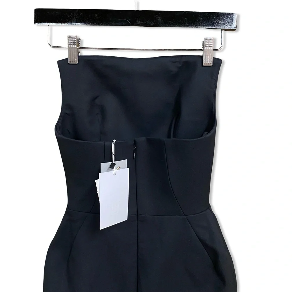 HELSA The S Curve Dress Bow Black
Strapless structured midi Revolve NWT XXS - Picture 7 of 14